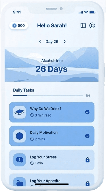 ClarioMind App Dashboard